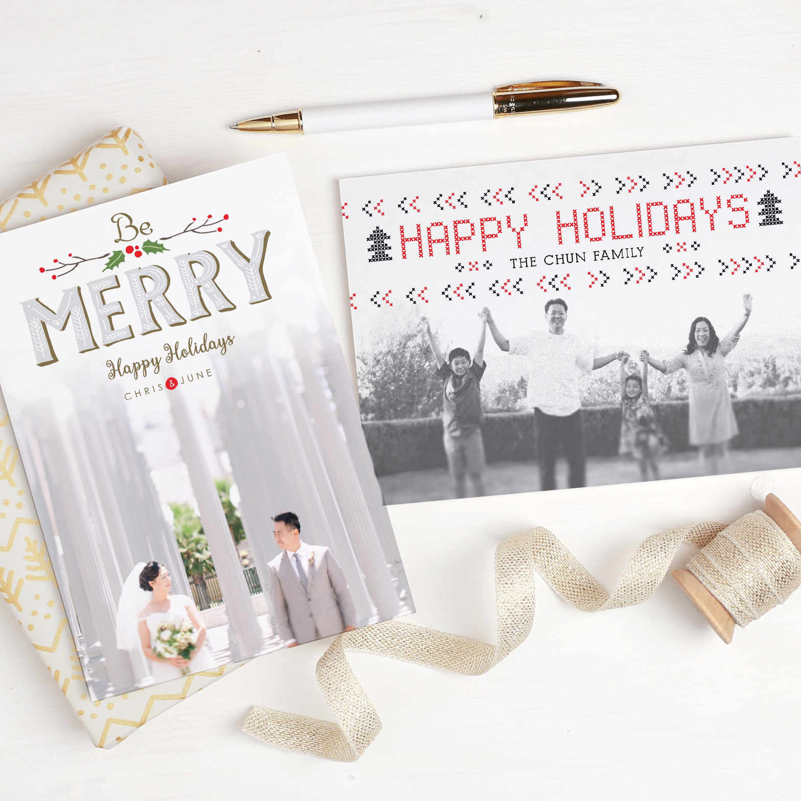 5 Perfect Outdoor Photo Ideas That Make Amazing Christmas Cards
