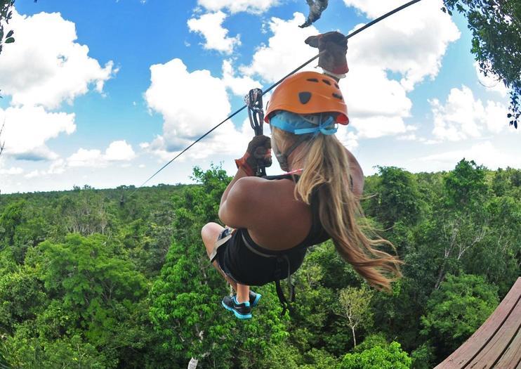 Unleashing Adventure in Cancun: Selvatica Aquazip and Thrilling Bungee Jumps
